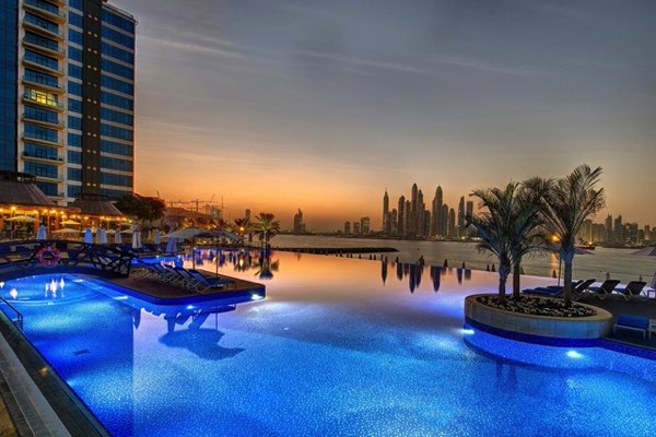 Views from DUKES Dubai Hotel - Palm Jumeirah