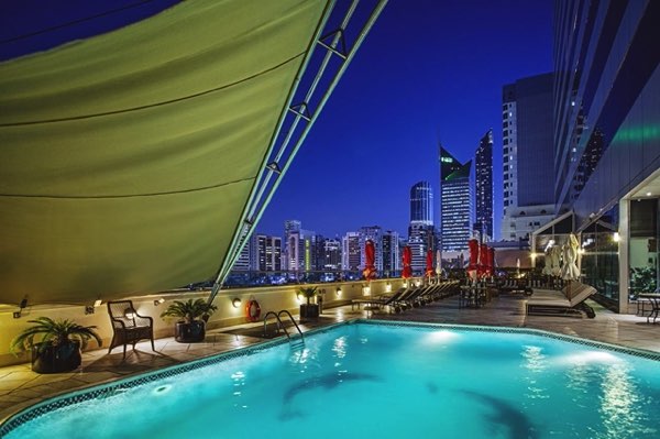 Widoki z Corniche Hotel Abu Dhabi