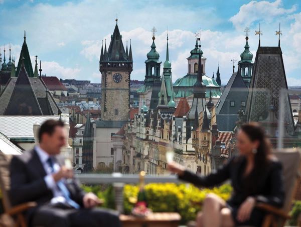 Vistas desde InterContinental Prague