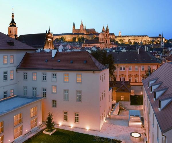 Widoki z Mandarin Oriental, Prague