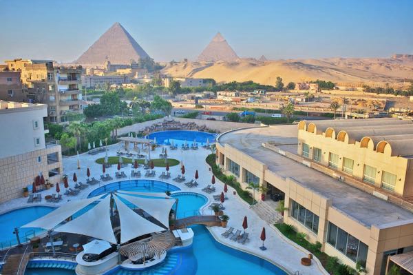 Vistas desde Le Meridien Pyramids Hotel & Spa