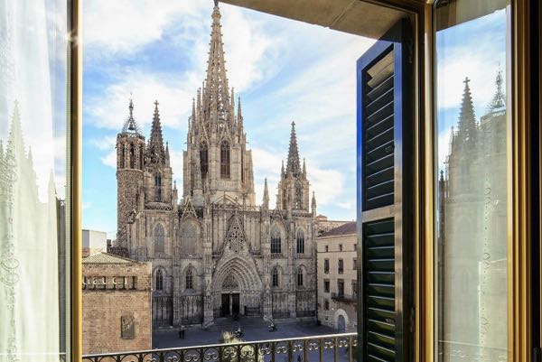 Views from Colón Hotel Barcelona