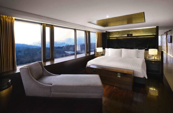 Výhled z Banyan Tree Club & Spa Seoul