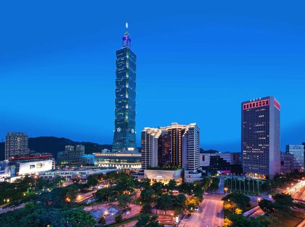 Vistas desde Grand Hyatt Taipei